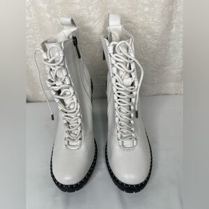 BCBGeneration Parina Leather Lace Up Boot size 6